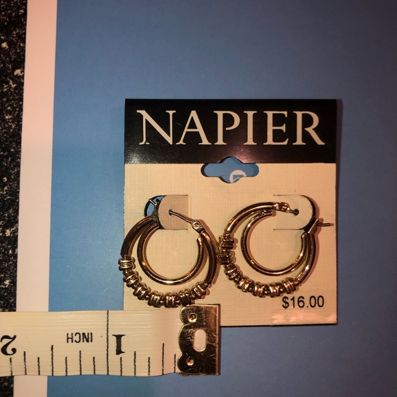 Napier earrings new with tags NWT - Picture 6 of 13